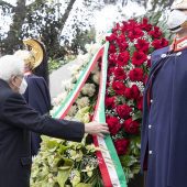 43° anniversario del rapimento di Aldo Moro: Il Presidente Sergio Mattarella a Via Fani