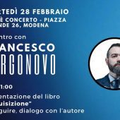 Martedì 28 febbraio Francesco Borgonovo a Modena: l'evento alle 21:00 al Caffè Concerto