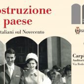 La costruzione del Paese Italia attraverso tre romanzi sul ‘900: ciclo di incontri con gli autori alla Loria di Carpi