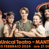 Mantova, al Teatro PalaUnical il 20 febbraio di scena "Peter Pan il Musical"