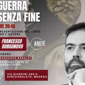 Francesco Borgonovo presenta a Modena "Guerra senza fine"