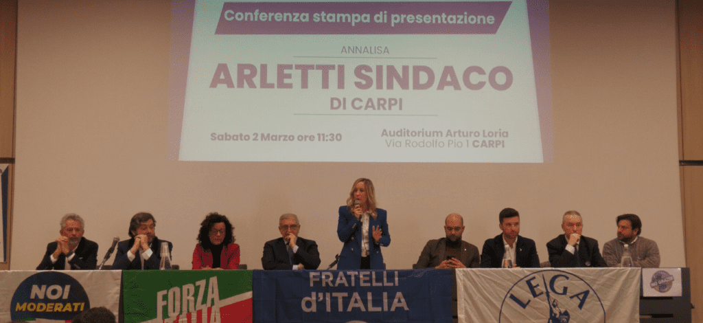 conferenza stampa Annalisa Arletti