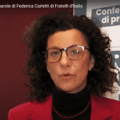 Amministrative Carpi - Le parole di Federica Carletti di Fratelli d'Italia