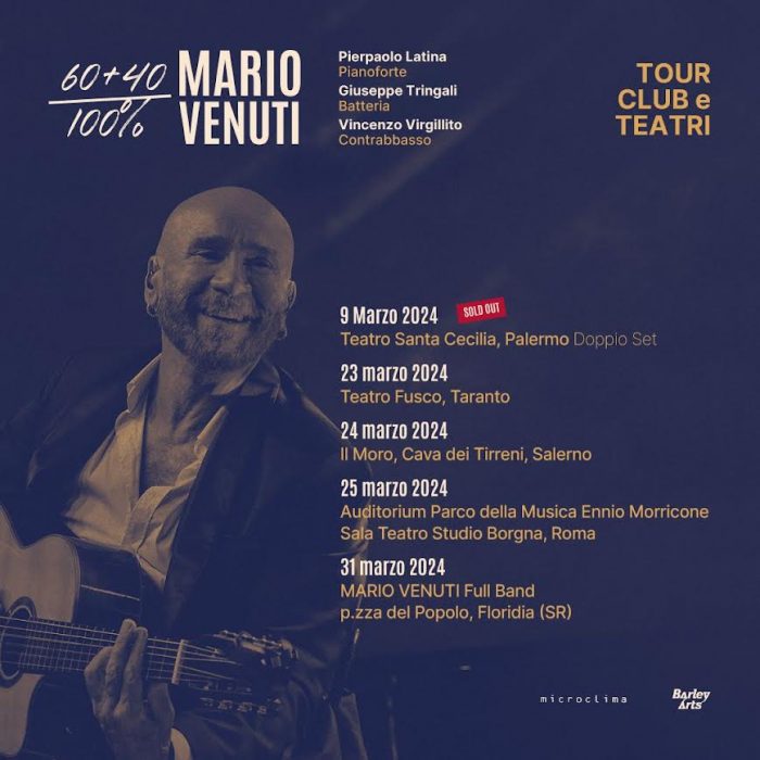 Mario Venuti tour