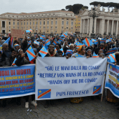 Foto Missionari della Consolata manifestazione Roma